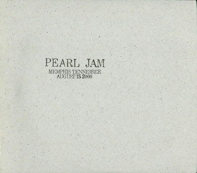 PEARL JAM - Memphis, Tennessee - August 15, 2000