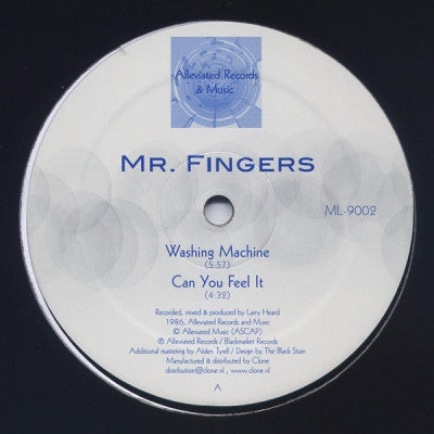 MR. FINGERS - Can You Feel It / Beyond The Clouds / Washing Machine