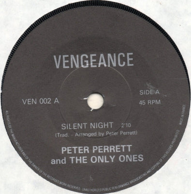 PETER PERRETT AND THE ONLY ONES - Silent Night / Baby's Got A Gun