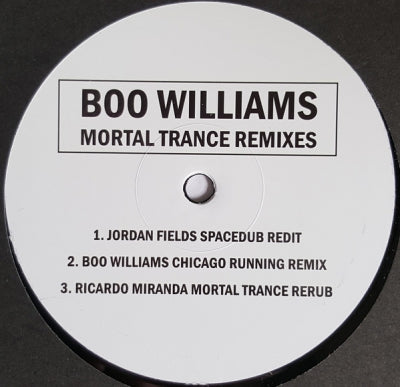 BOO WILLIAMS - Mortal Trance (remixes)