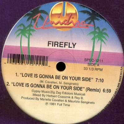 FIREFLY - Love Is Gonna Be On Your Side / My Desire / Forget It