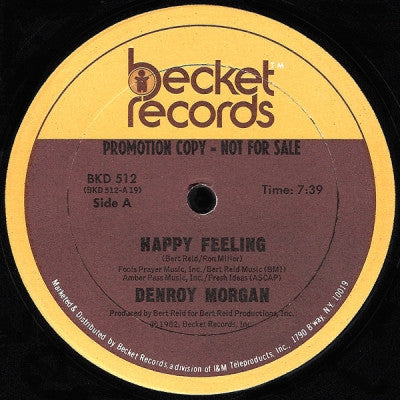 DENROY MORGAN - Happy Feeling