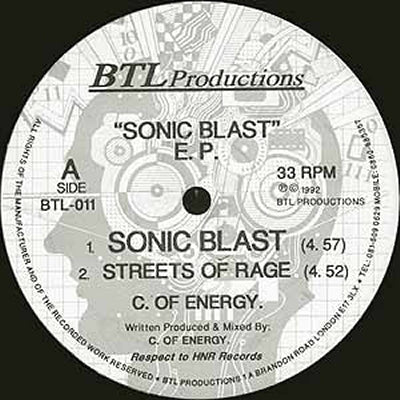 C. OF ENERGY. - Sonic Blast E.P.