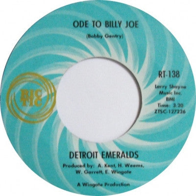 THE DETROIT EMERALDS - Shades Down / Ode To Billy Joe
