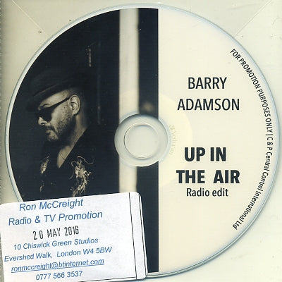 BARRY ADAMSON - Up In The Air