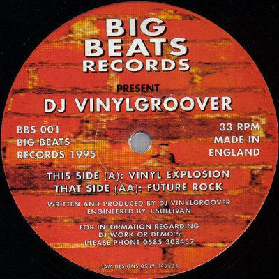 DJ VINYLGROOVER - Vinyl Explosion / Future Rock