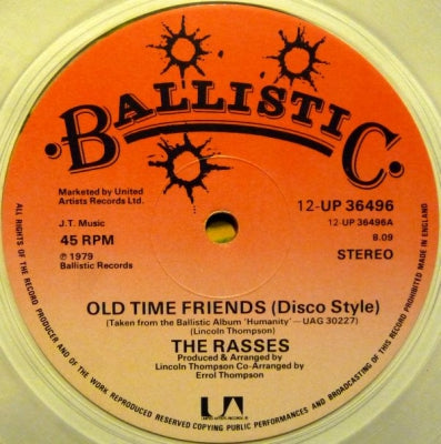 THE RASSES - Old Time Friends / San Salvador (Disco Style)