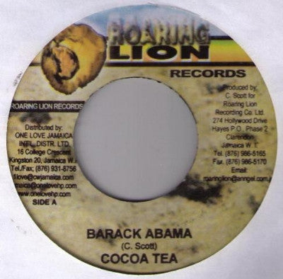 COCOA TEA - Barack Abama / Version