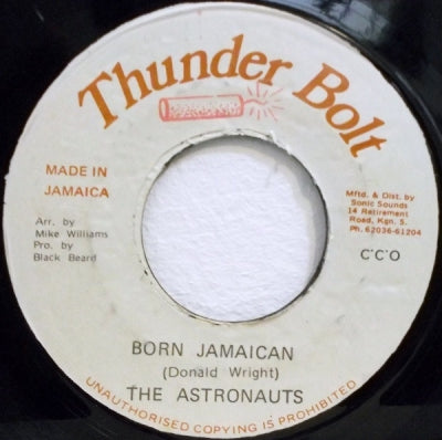 THE ASTRONAUTS - Born Jamaican