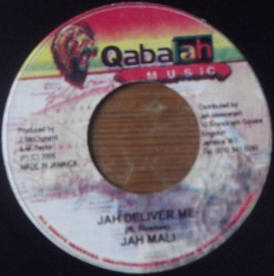 JAH MALI - Jah Deliver Me / Dub Inna Rome Riddim