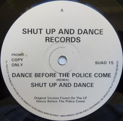 SHUT UP AND DANCE - Dance Before The Police Come (Remix)