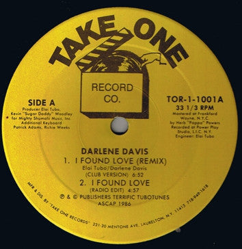DARLENE DAVIS - I Found Love