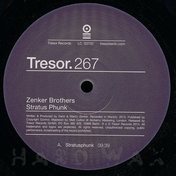 ZENKER BROTHERS - Stratus Phunk