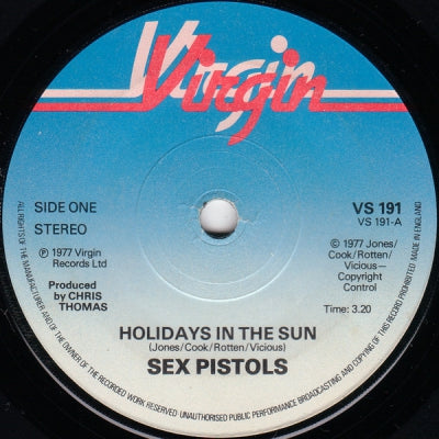 SEX PISTOLS - Holidays In The Sun