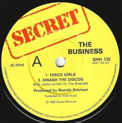 THE BUSINESS - Smash The Discos