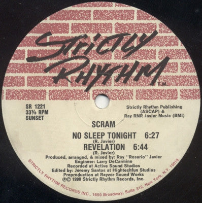SCRAM - No Sleep Tonight