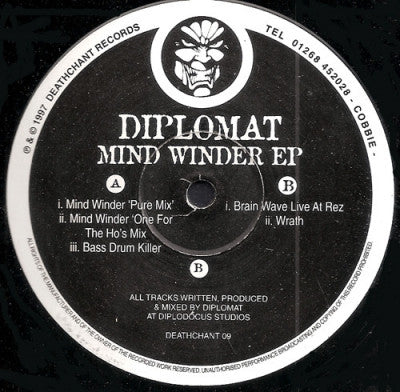 DIPLOMAT - Mind Winder EP