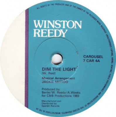 WINSTON REEDY - Dim The Lights / Shower Of Rain