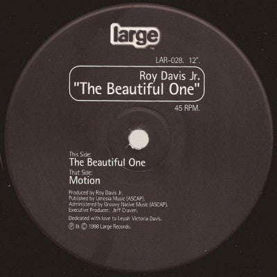 ROY DAVIS JR - The Beautiful One
