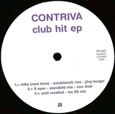 CONTRIVA - Club Hit EP