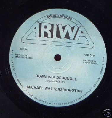 MACKA B / MICHAEL WALTERS & ROBOTICS - Wet Look Crazy / Down In A De Jungle