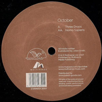 OCTOBER - Three Drops / Homo Sapiens