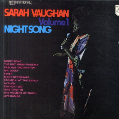 SARAH VAUGHAN - Volume 1: Night Song
