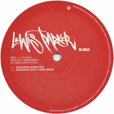LEWIS PARKER - Incognito / At Large with A-Cyde