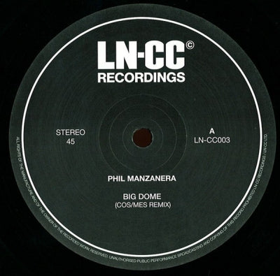 PHIL MANZANERA - Remixes Volume 3