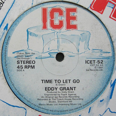 EDDY GRANT - Time To Let Go / California Style