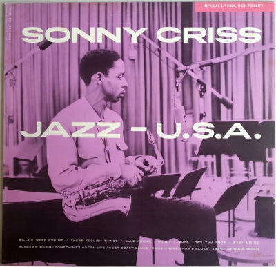 SONNY CRISS - Jazz - U.S.A.