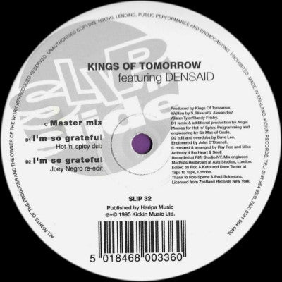 KINGS OF TOMORROW - I'm So Grateful
