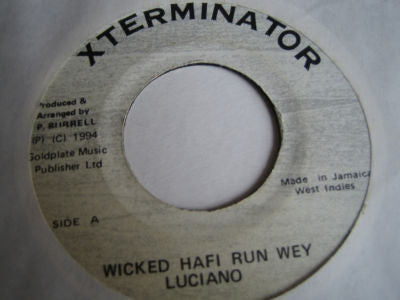 LUCIANO - Wicked Hafi Run Wey / Version