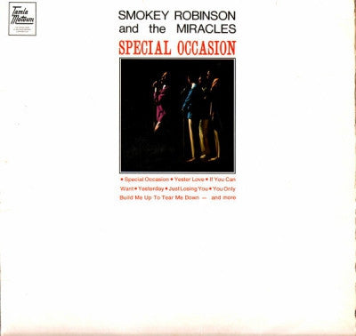 SMOKEY ROBINSON AND THE MIRACLES - Special Occasion