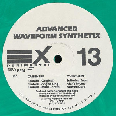 FREDDIE FRESH - Advanced Waveform Synthetix