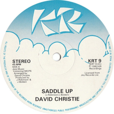 DAVID CHRISTIE - Saddle Up