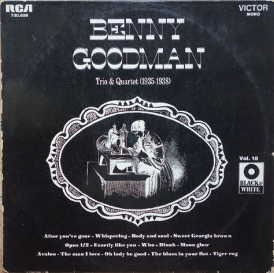 BENNY GOODMAN - Trio & Quartet Vol. 1 (1935-1938)