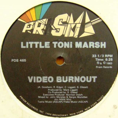 LITTLE TONY MARSH - Video Burnout