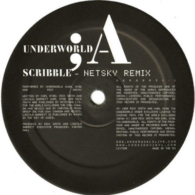 UNDERWORLD - Scribble