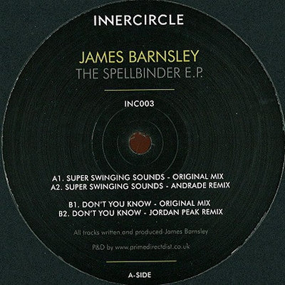 JAMES BARNSLEY - The Spellbinder EP