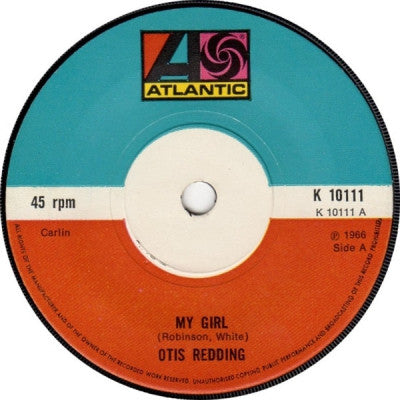 OTIS REDDING - My Girl / Mr Pitiful