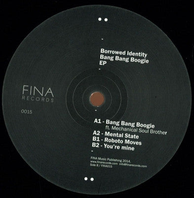 BORROWED IDENTITY - Bang Bang Boogie EP