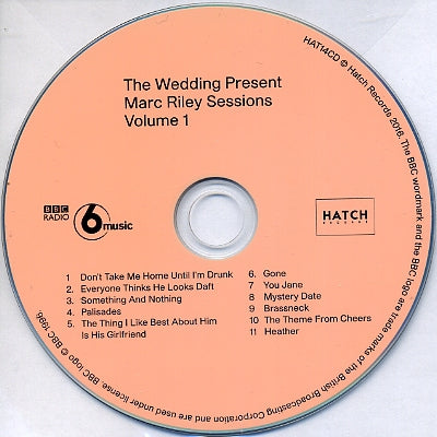 THE WEDDING PRESENT - Marc Riley Sessions Volume 1
