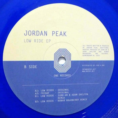 JORDAN PEAK - Low Ride EP