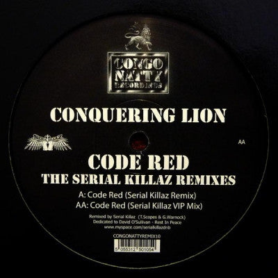 CONQUERING LION - Code Red (Remixes)