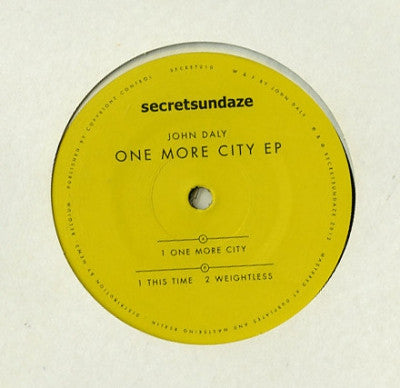 JOHN DALY - One More City