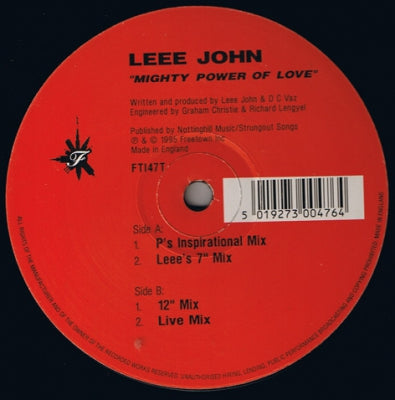 LEEE JOHN - Mighty Power Of Love