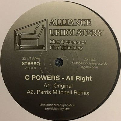 C POWERS - All Right