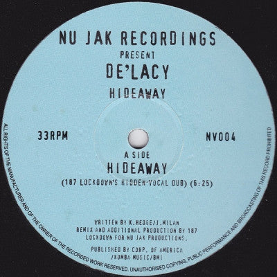 DE'LACY - Hideaway (Remixes)