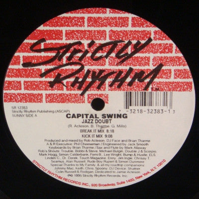 CAPITAL SWING - Jazz Doubt / 2B
